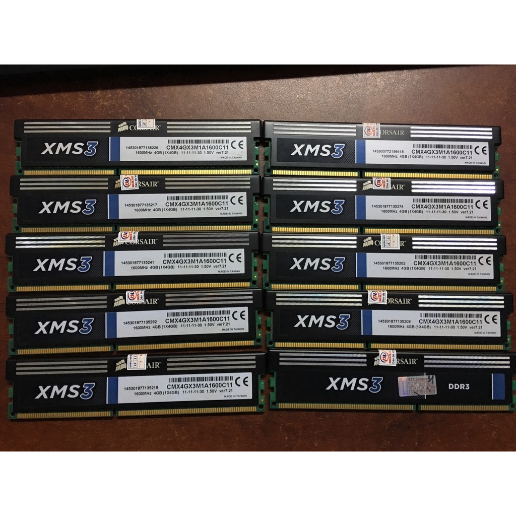 [FREESHIP 99K]_RAM CORSAIR TẢN NHIỆT 4G BUSS 1600