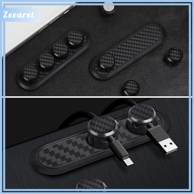 Giá Đỡ Dây Cáp Sạc Từ Tính Chất Liệu Sợi Carbon