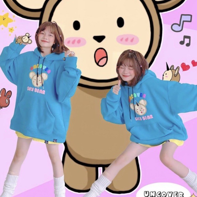 Áo Hoodie UNCOVER Unisex ( ẢNH THẬT CUỐI + KÈM VIDIEO) | BigBuy360 - bigbuy360.vn