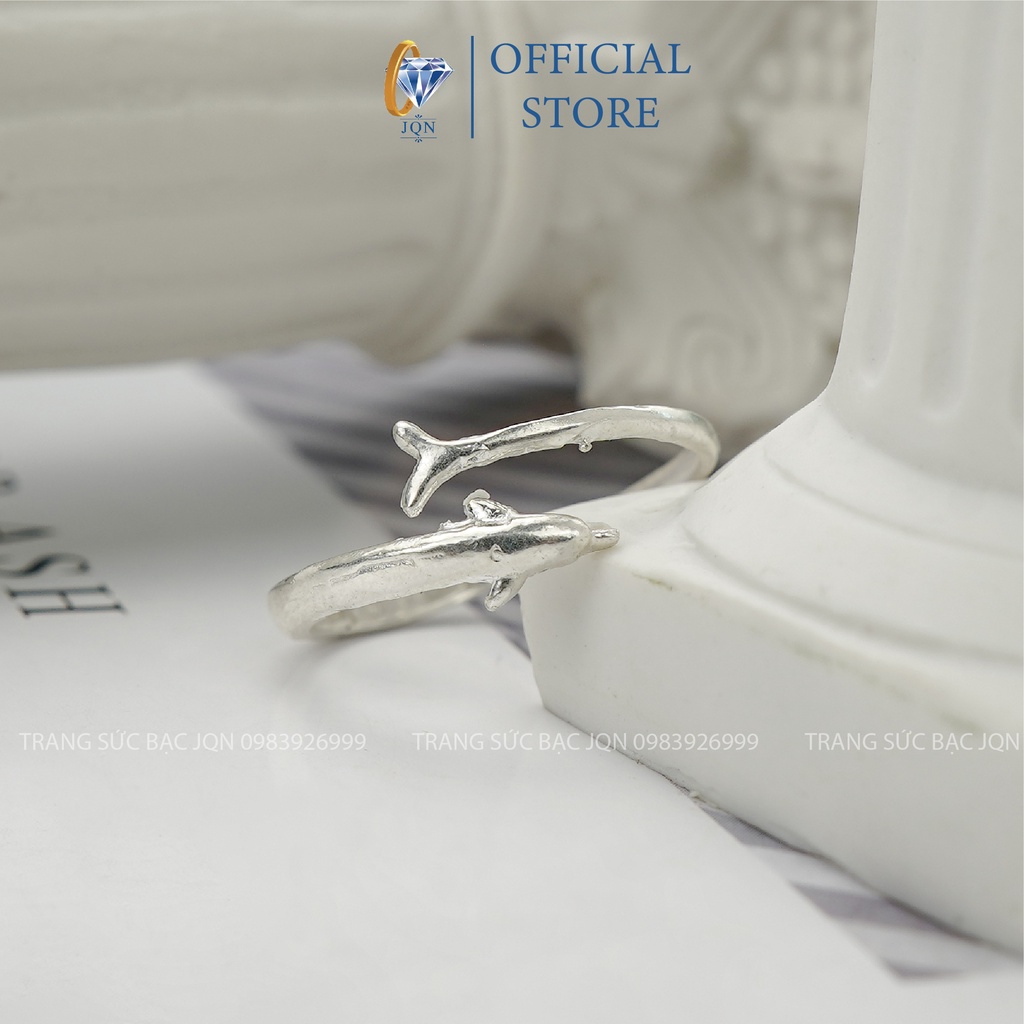 Nhẫn Bạc Nữ JQN Nhẫn Hở Vừa Mọi Size Tay N53