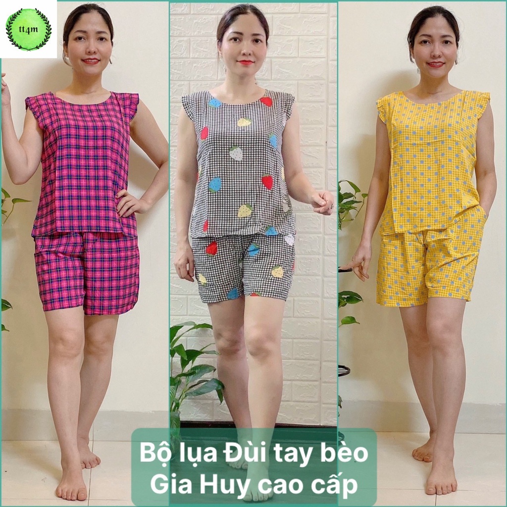 Bộ Lanh ( Tole) Gia Huy Quần Đùi Sát Nách