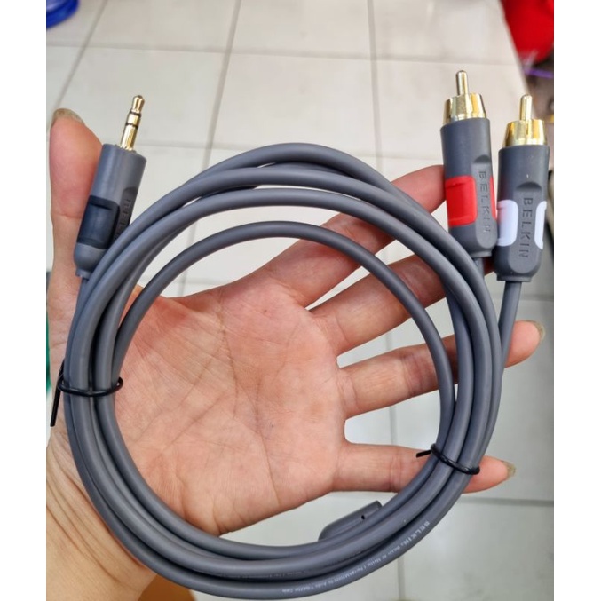 Dây 3ly-av , rca Belkin hàng  bãi  nguyên zin.