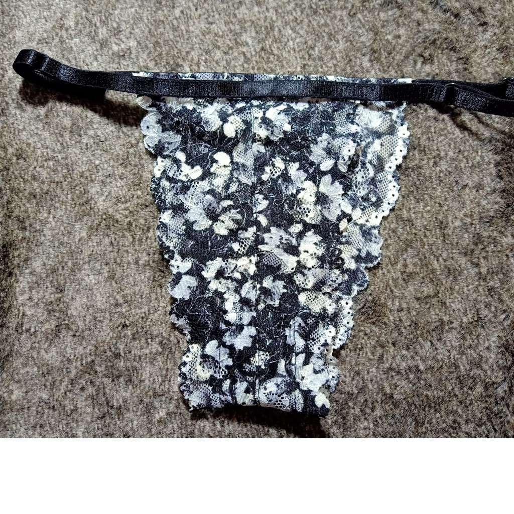 Bộ đồ lót ren đen hoa trắng sexy 👙 FREESHIP 👙 Bralette ren thiết kế cao cấp đen trắng có mút mềm mỏng, cực quyến rũ | BigBuy360 - bigbuy360.vn