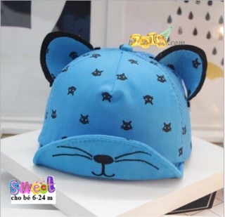 Nón vải cho bé từ 6m- 2 tuổi