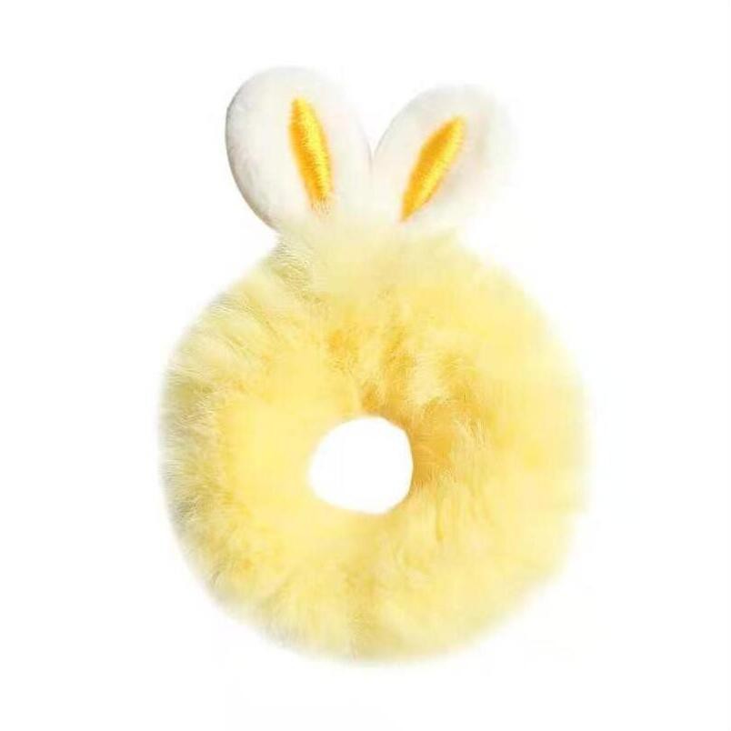 Kilii Băng Đô Cài Tóc Hình Tai Thỏ Bằng Lông Nhung Dễ Thương Xinh Xắn