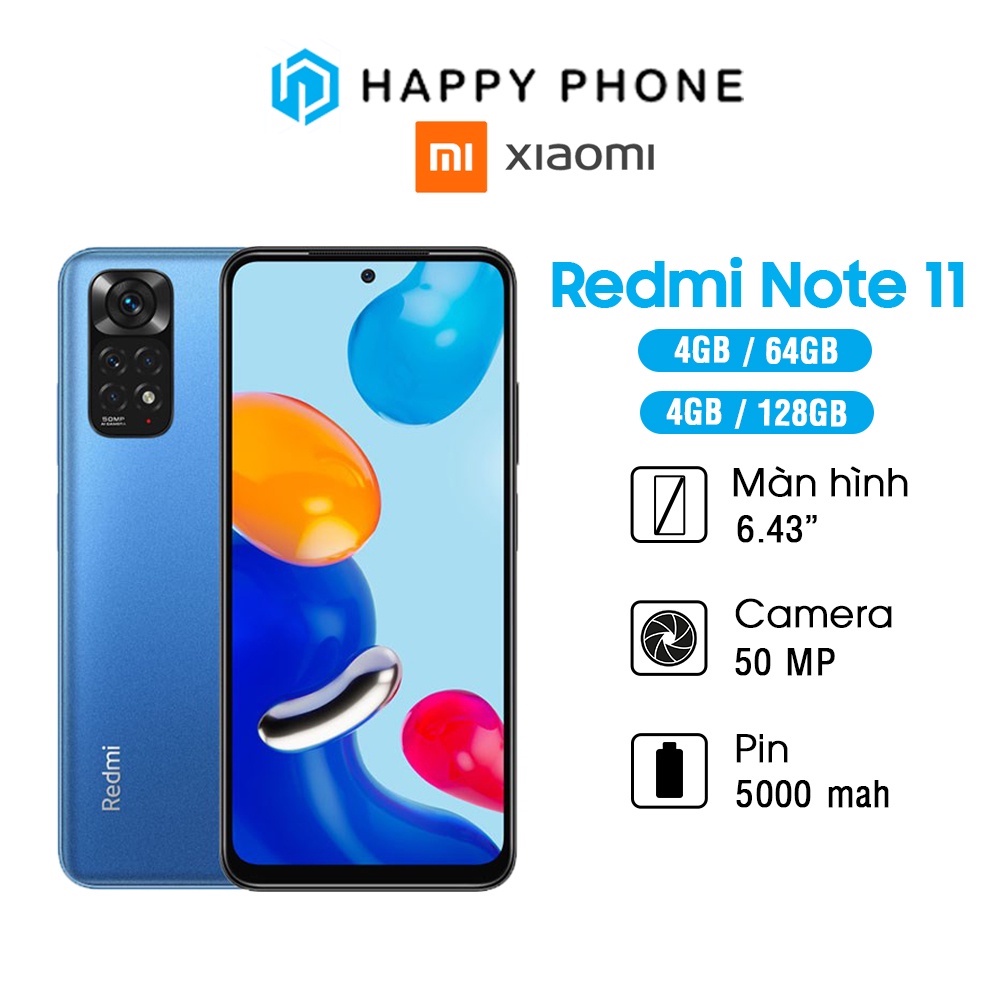 Mua Điện thoại Xiaomi Redmi Note 11 - Hàng Chính Hãng, mới 100%, Bảo ...