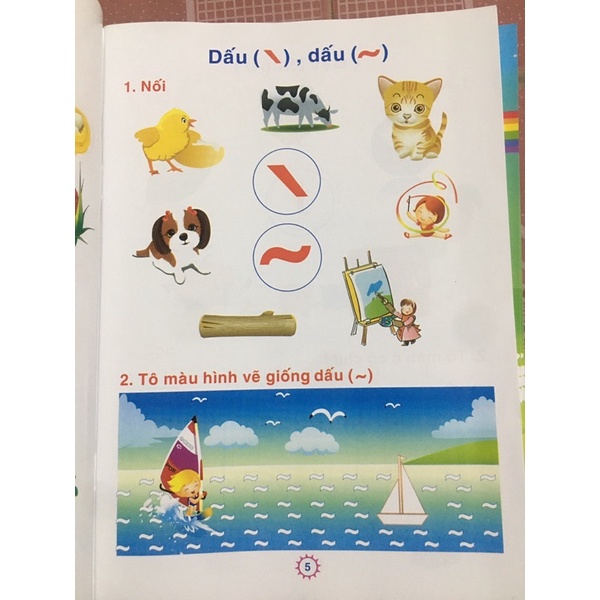 Sách Bé làm quen với tiếng việt