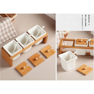 SET 3 HŨ GIA VỊ VUÔNG