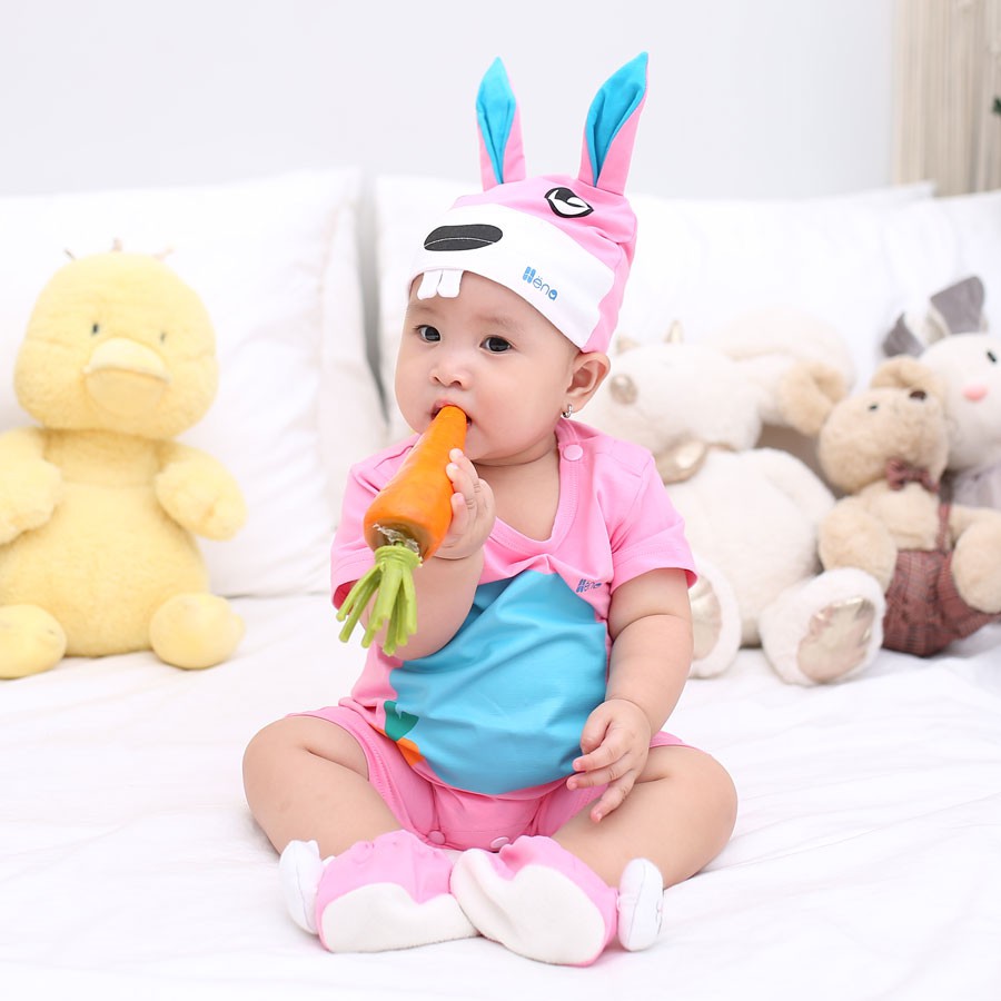 [VẢI 4 CHIỀU] - Đồ Body Bé Trai, Bé Gái hình thú cao cấp - DoLaKids