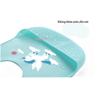 Yếm Máng Silicon cho bé siêu nhẹ ,siêu bền