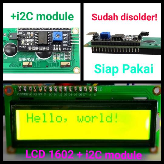 Mô Đun Màn Hình Lcd 1602 I2C Iic Cho Arduino