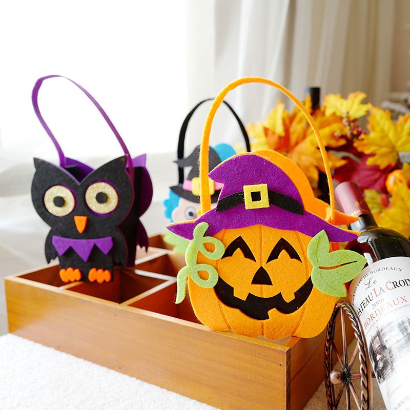 LỒNG ĐÈN HALLOWEEN | GIỎ ĐỰNG KẸO - GIỎ HALLOWEEN