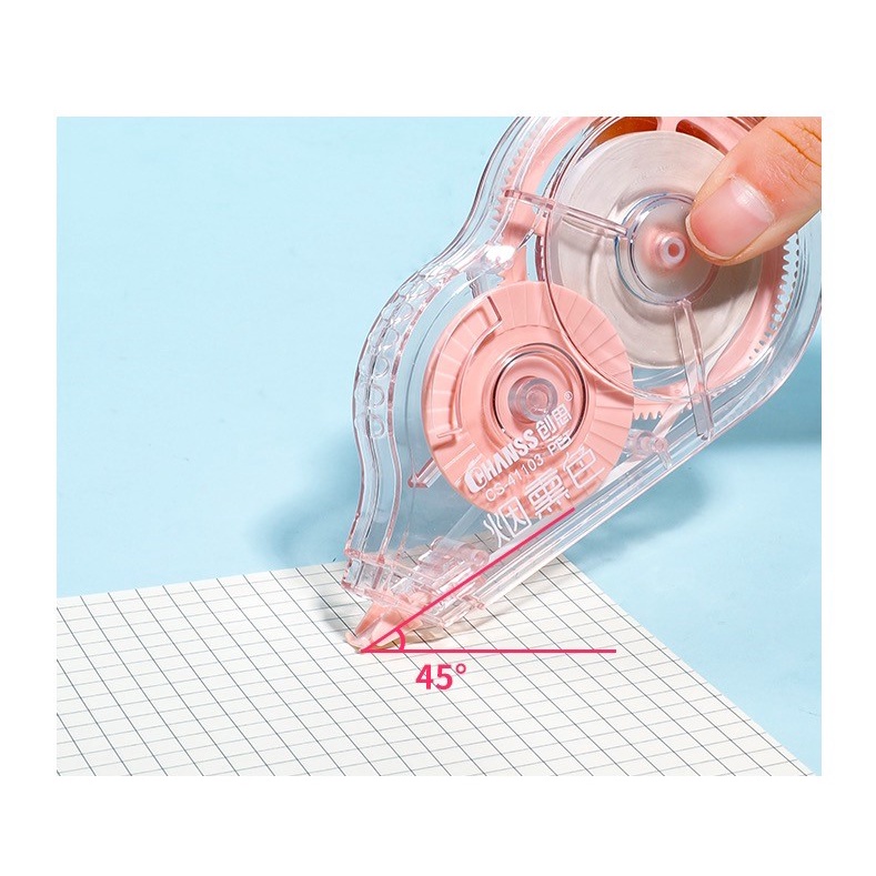 Bút xóa kéo 12m dễ sử dụng dùng cho văn phòng trường học