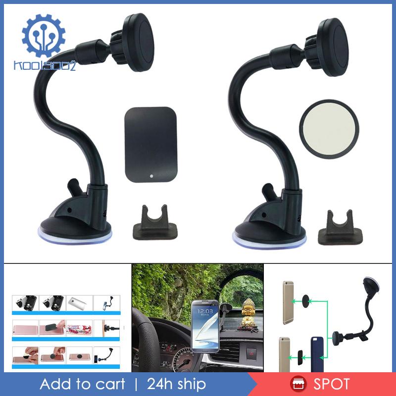 Giá Đỡ Điện Thoại Từ Tính Hình Tròn Gắn Lỗ Thông Gió Xe Tải [Koolsoo2] Koolsoo2]