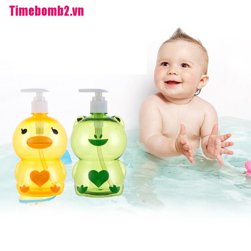 Bình Rỗng Đựng Xà Phòng Hình Ếch / Ếch Dễ Thương 250ml