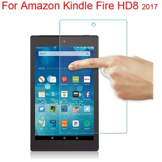 kính cường lực Amazon Kindle Fire HD8 2017 2016 Glass Screen Protector HD 8 2018 Film Guard Miếng dán màn hình