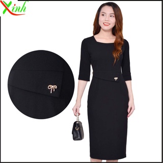 Đầm Suông Sang Trọng Thoitrangxinh DL707