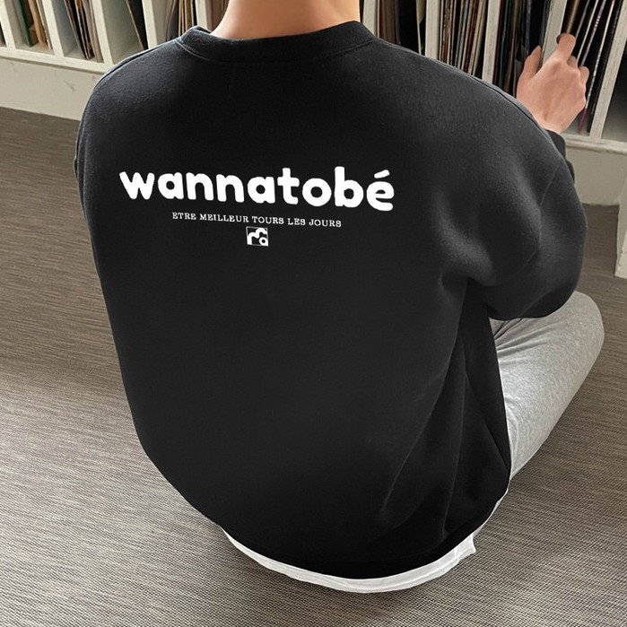 Áo sweater nam nữ,Áo hoodie nam nữ from rộng Unisex Want to be | BigBuy360 - bigbuy360.vn