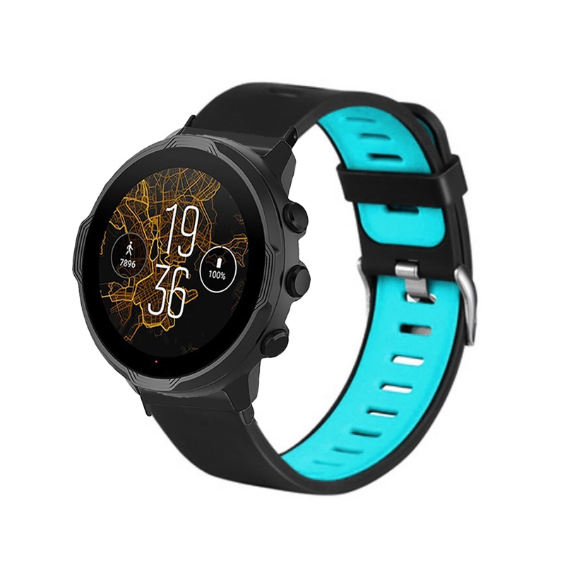 Dây Đeo Thay Thế Chất Liệu Silicon Màu Trơn Cho Suunto9 / Suunto7 / D5i