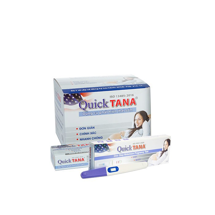 Hộp 12 bút thử thai Quicktana