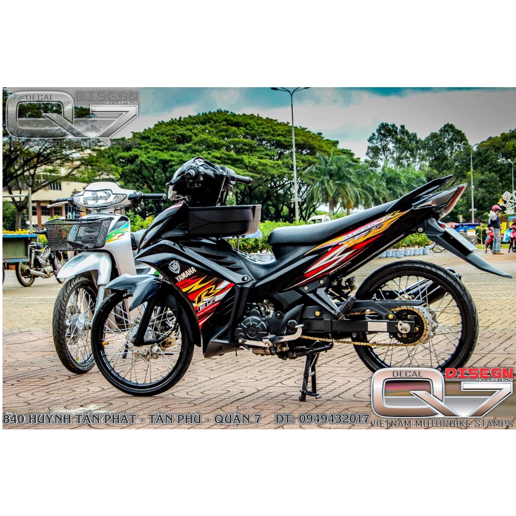 TEM RỜI EXCITER 2011 ĐỎ ĐEN