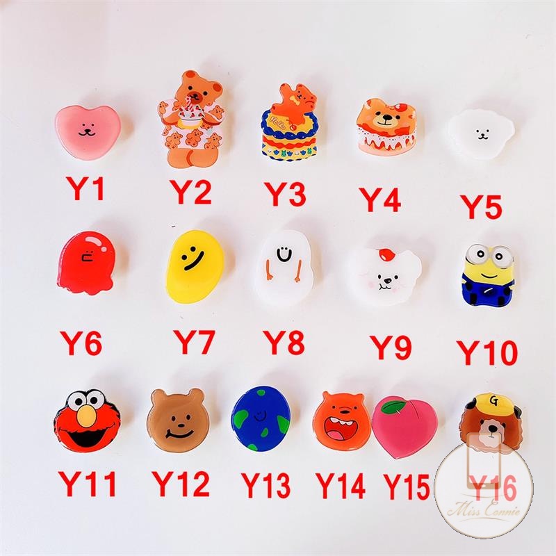 Dễ Thương Nút Đỡ Điện Thoại Hình Hoạt Hình Đáng Yêu Cho Iphone Android Đứng