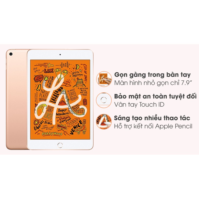 iPad Mini 5 Wi-Fi 64GB chính hãng Apple Mới 100% NGUYÊN SEAL MR CAU | BigBuy360 - bigbuy360.vn