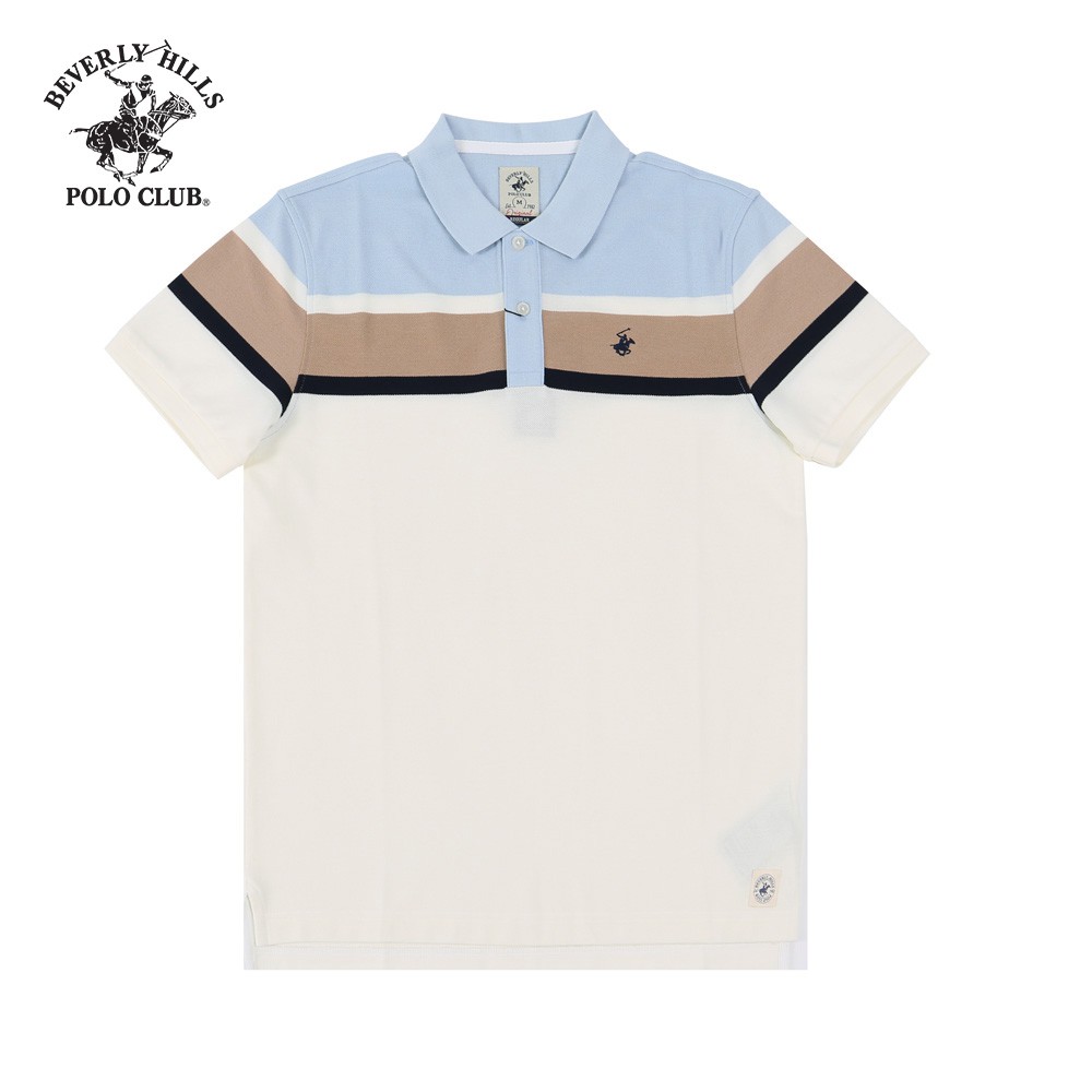 Áo polo ngắn tay nam Beverly Hills Polo Club cotton - PMRSS20TL077