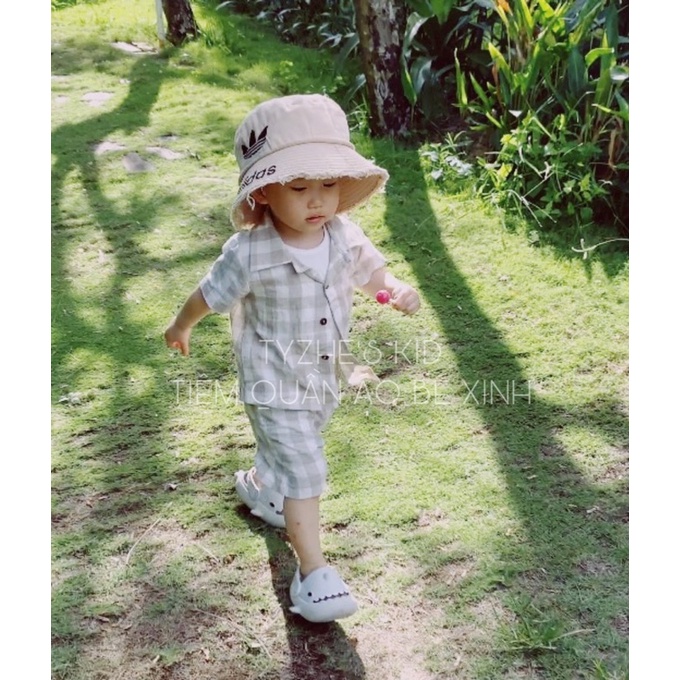 Set bộ sơ mi cho bé