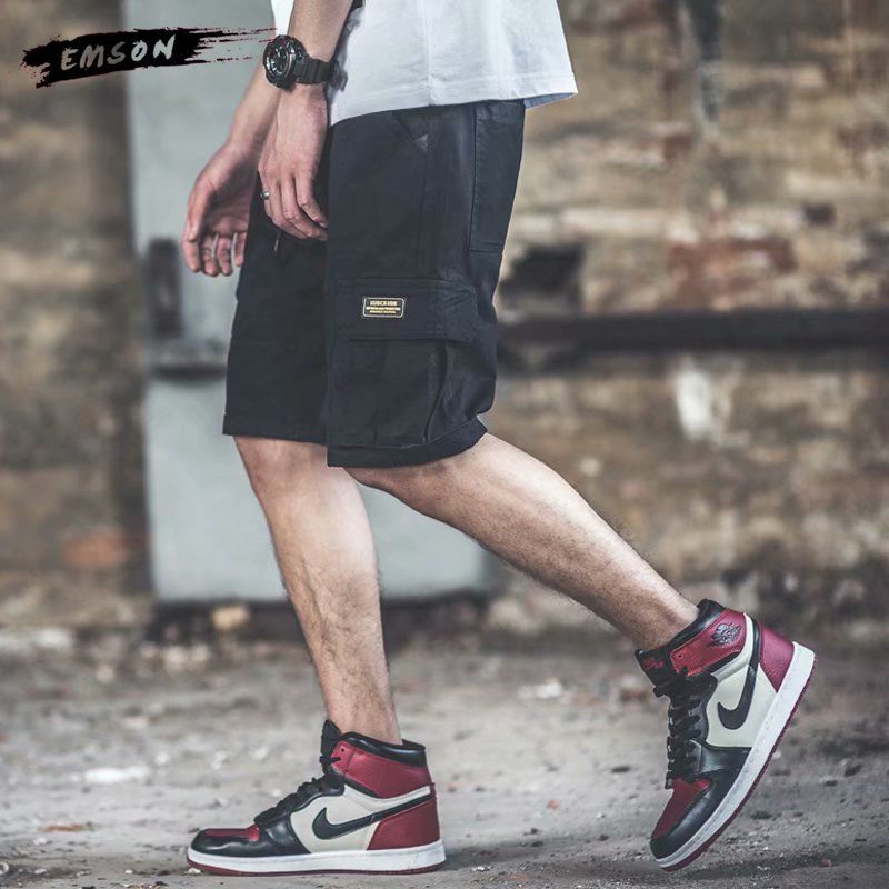 Quần Short Thể Thao Ống Rộng Thời Trang Hàn Quốc Dành Cho Nam