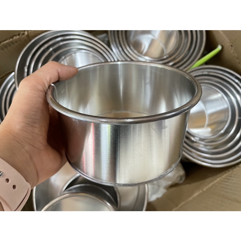 Khuôn gia công tròn đế rời nướng bánh gato