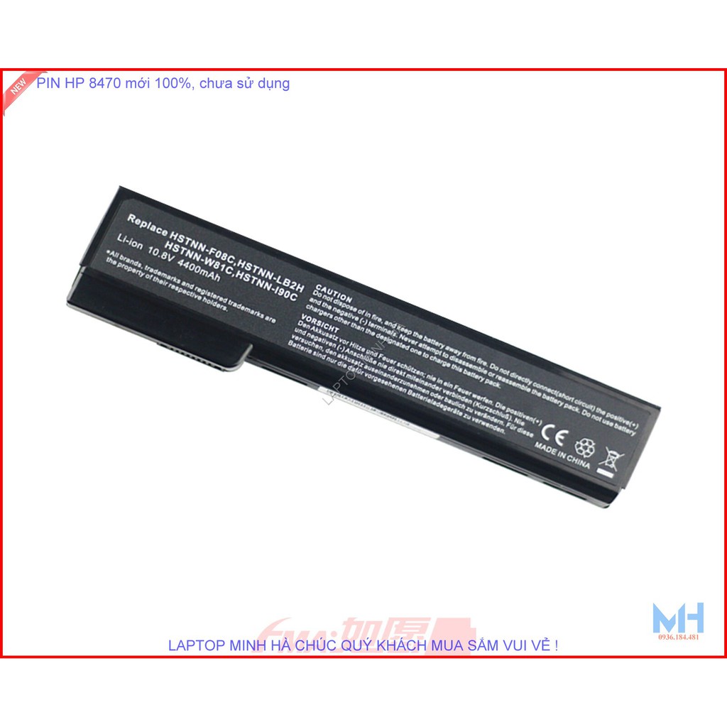 Pin laptop HP ProBook 6570b Battery for HP ProBook 6360b 6460b 6465b 6560b 6565b 6470b 6475b 6570b loại tốt