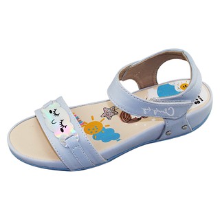 Sandal bita's đế bằng bé gái - sob.263 xanh biển