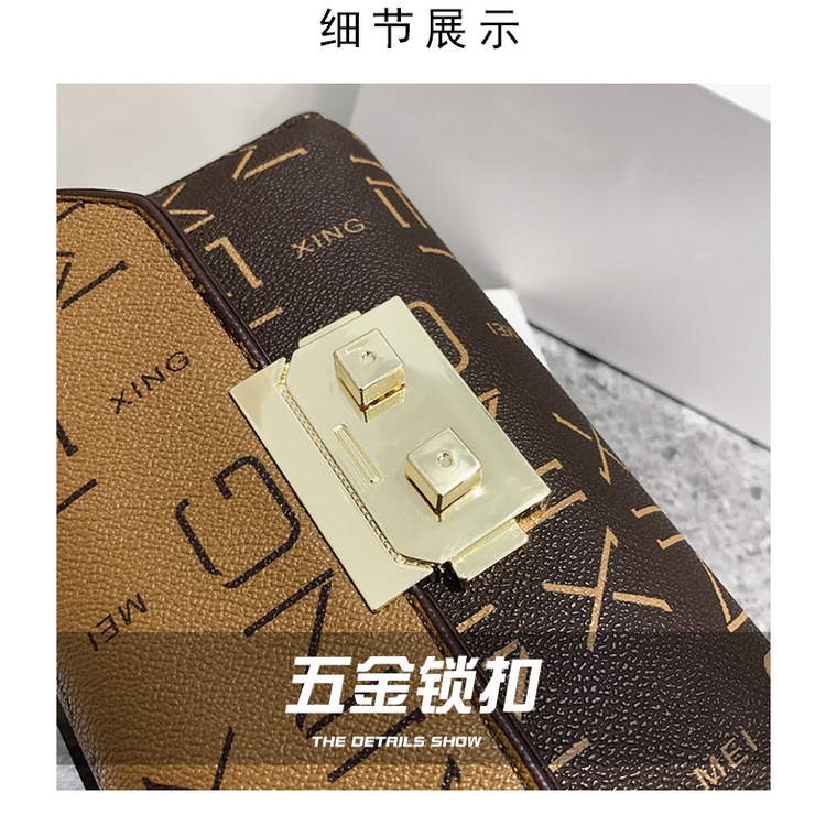 Túi Đeo JASMIN NOIR Chéo In Chữ Thời Trang Dành Cho Nữ