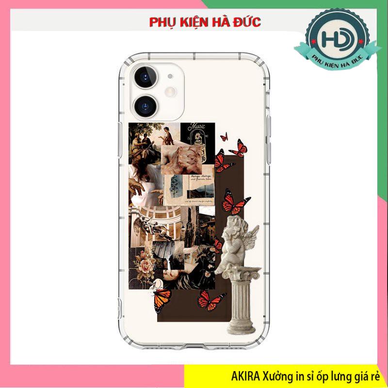 ốp lưng các cô gái và tượng dẻo trong chống sốc dày 2.0 mm cho dòng máy iphone Akira case