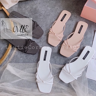 DÉP LÊ NỮ LOVIIECORNER - DÉP NỮ ĐẾ BỆT QUAI MẢNH - DÉP NỮ XỎ NGÓN - DÉP NỮ QUAI MẢNH ĐẾ BỆT- DÉP NỮ THỜI TRANG D0677