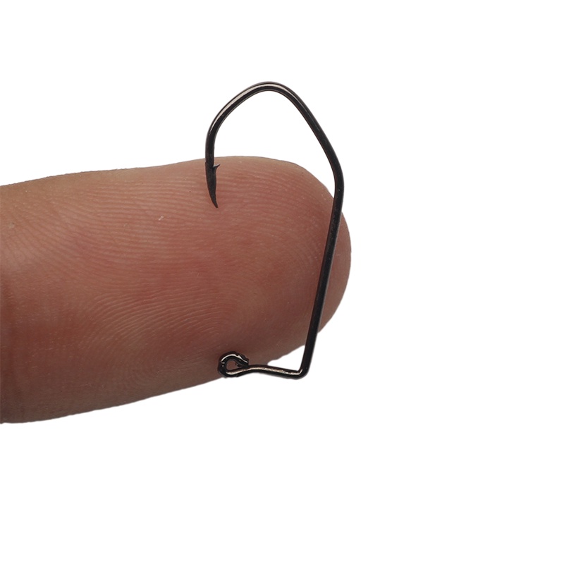 Set 50 Lưỡi Câu Chữ V Màu Đen 90 Độ Size 2# 4#