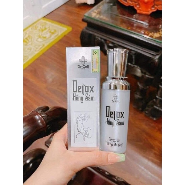 Detox hồng sâm tái tạo da Dr Cell