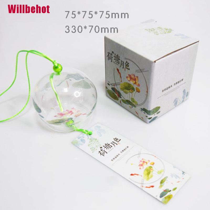 Chuông Gió Làm Từ Thủy Tinh Sáng Tạo Thời Trang Nhật Bản