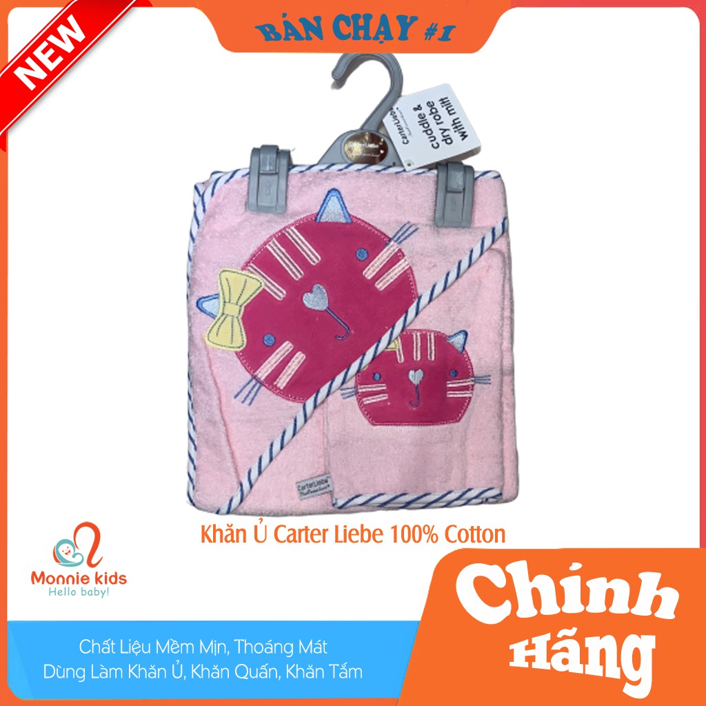 Chăn Ủ Carter Liebe ♥️ FREESHIP ♥️ 2 Lớp 100% Cotton Lông Cừu