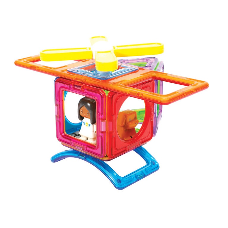 Xếp hình nam châm 3D Magformers - Bộ thám hiểm bầu trời 28 mảnh