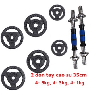 Bộ 2 tạ tay tháo lắp 13.8kg