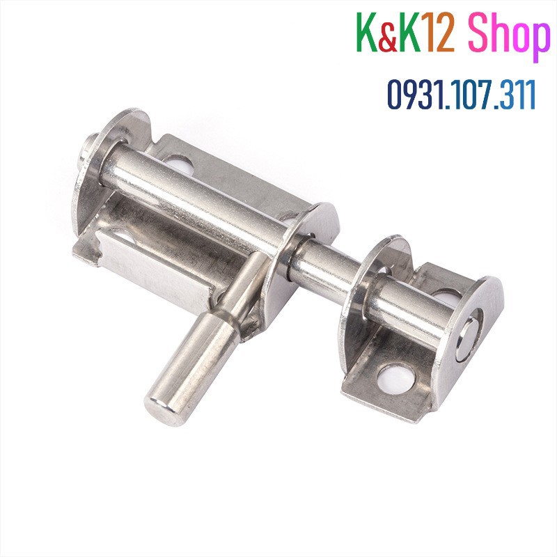 [ Độc quyền] Chốt khóa cửa, then cửa bằng thép không gỉ K05 loại 1.5 inch