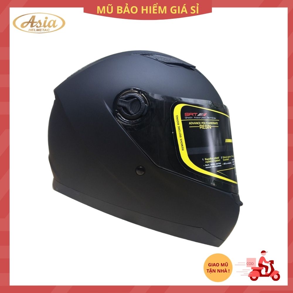 Mũ bảo hiểm fullface  M136, ASIA M136 - Mũ trùm đầu form nhỏ
