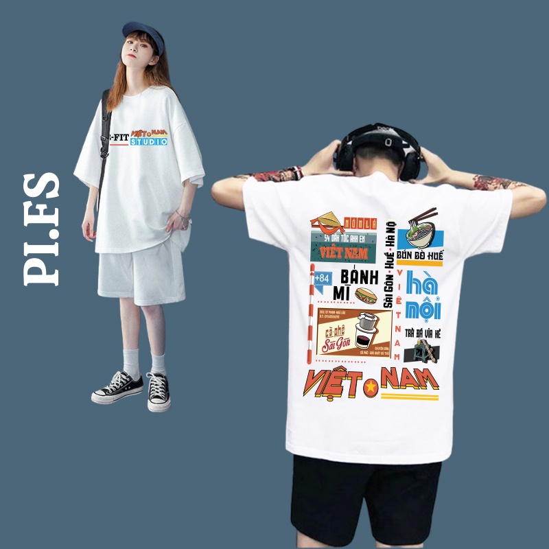 Áo thun nam nữ tay lỡ unisex áo phông ABFIT Hà Nội dáng form rộng tee basic đẹp | BigBuy360 - bigbuy360.vn