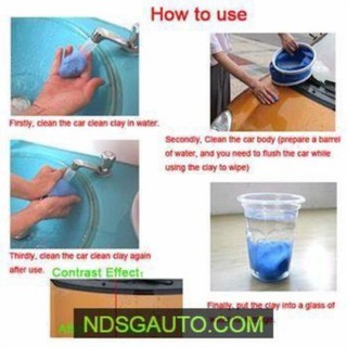 Combo 2 Đất Sét Tẩy Sơn 3M Perfect-It Cleaner Clay 170g