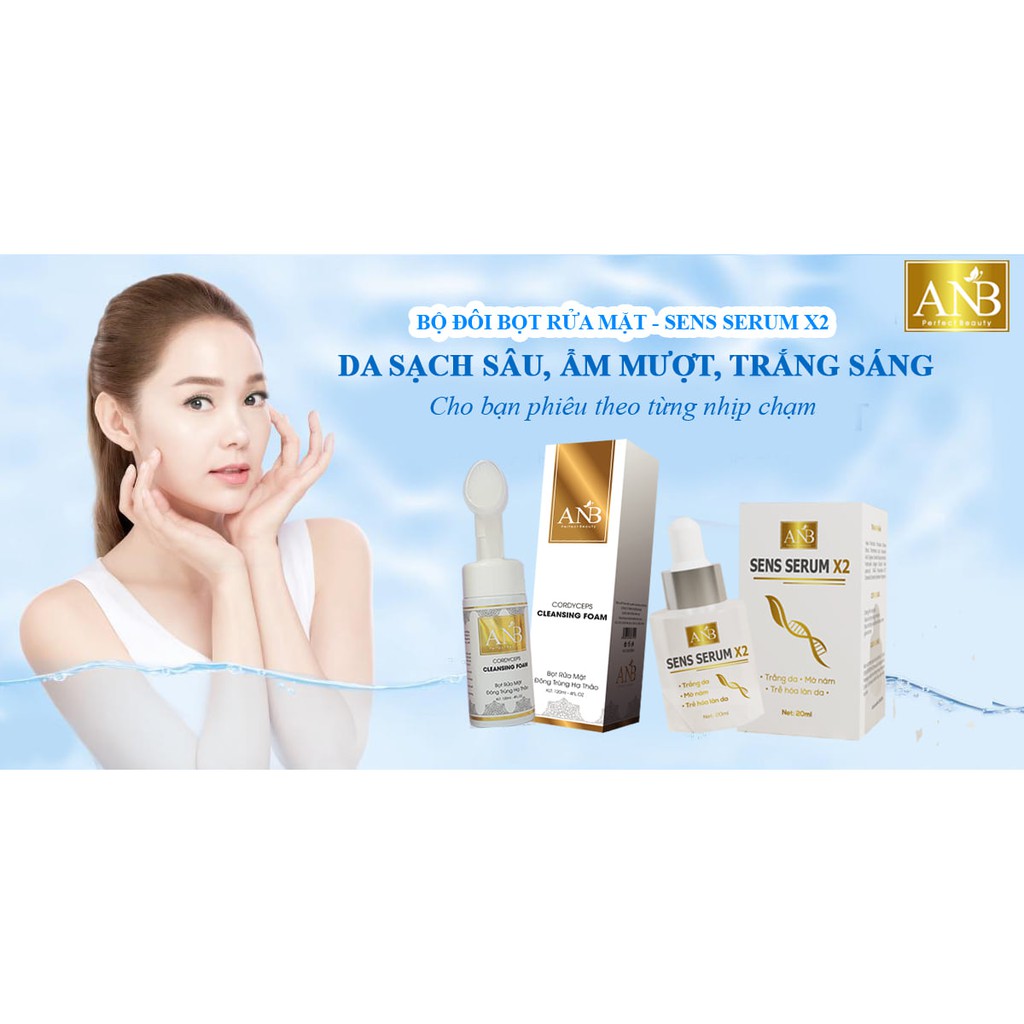 {SP Chính hãng} Bọt rửa mặt đông trùng hạ thảo ANB | BigBuy360 - bigbuy360.vn