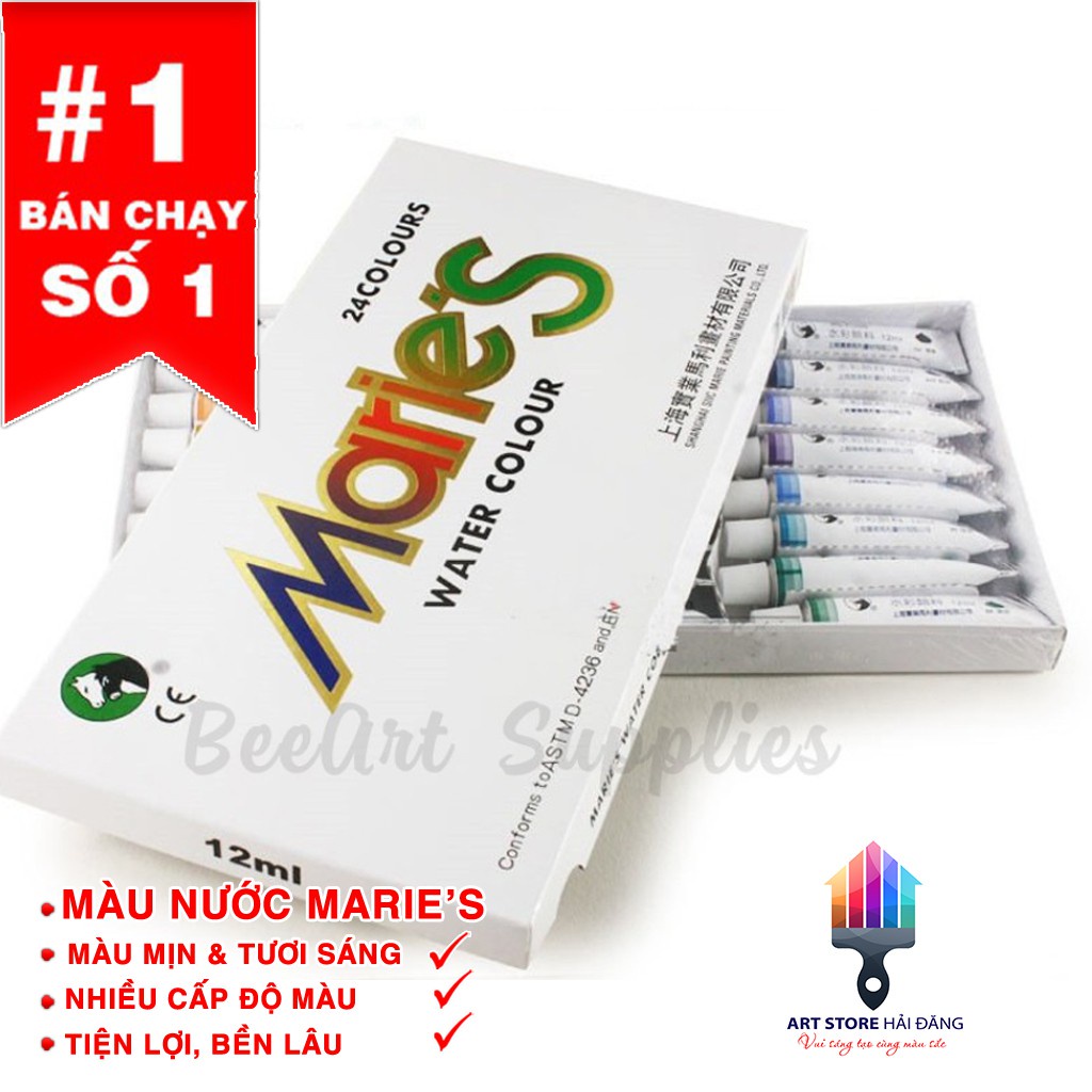 MÀU NƯỚC MARIE’S 12/18/24/36 MÀU