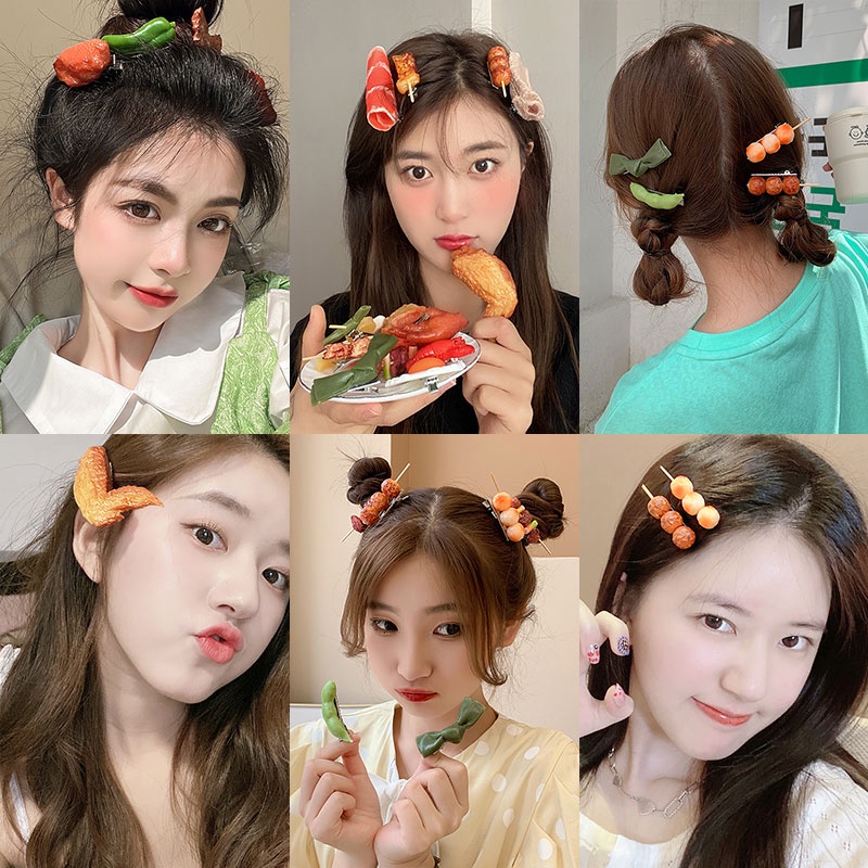 Kẹp Tóc Với Thiết Kế Vui Nhộn Và Dễ Thương