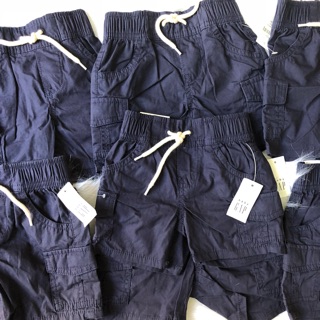 Quần short kaki túi hộp BabyGap xanh